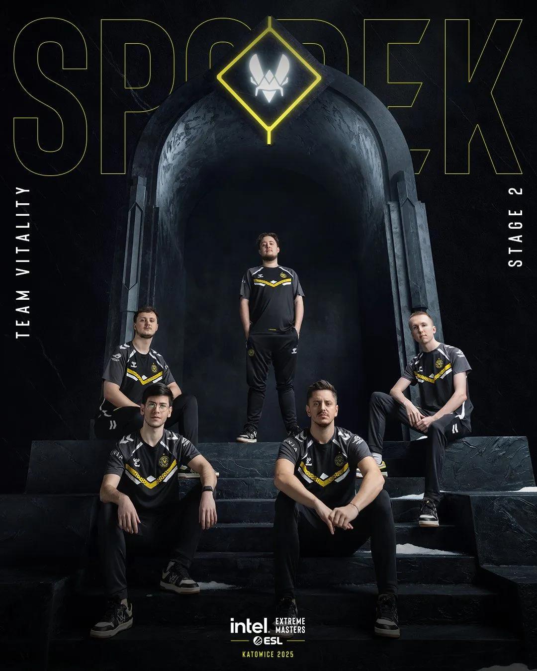 Team Vitality se qualifie pour les playoffs de l'IEM Katowice 2025 après avoir battu FaZe Clan