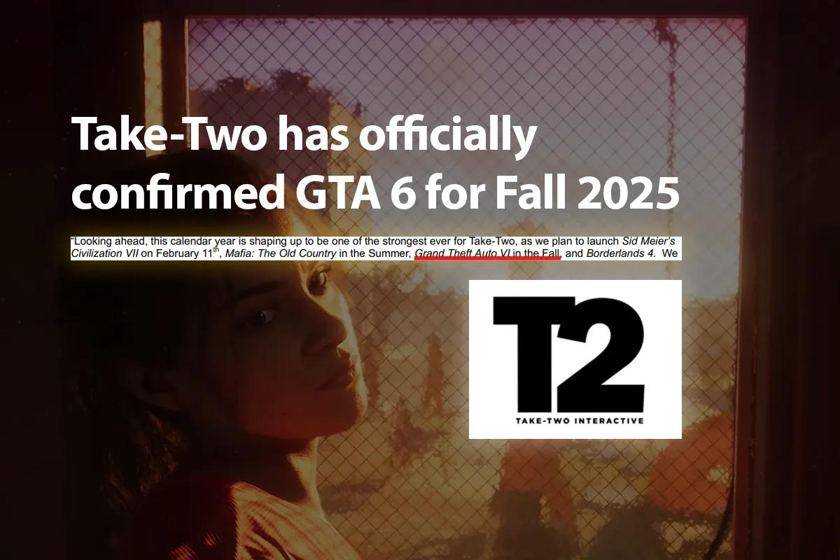 GTA 6 confirmé pour l'automne 2025 dans le dernier rapport de Take-Two