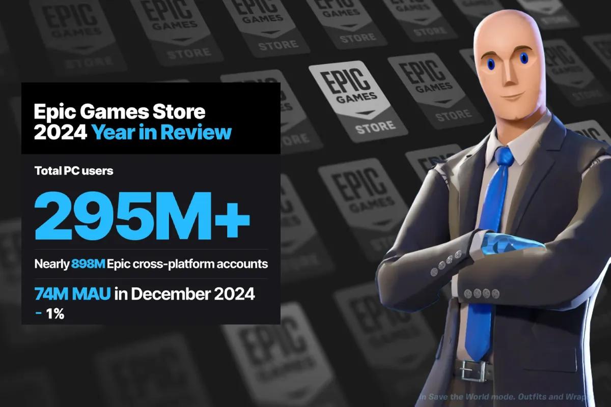 La boutique Epic Games atteint 295 millions de joueurs sur PC