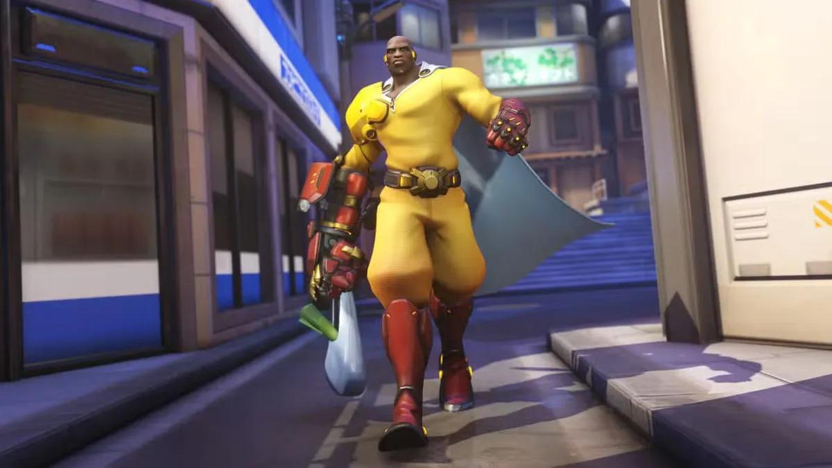 Les fans d'Overwatch 2 supplient Blizzard de ne pas corriger l'erreur de la cape de Doomfist !