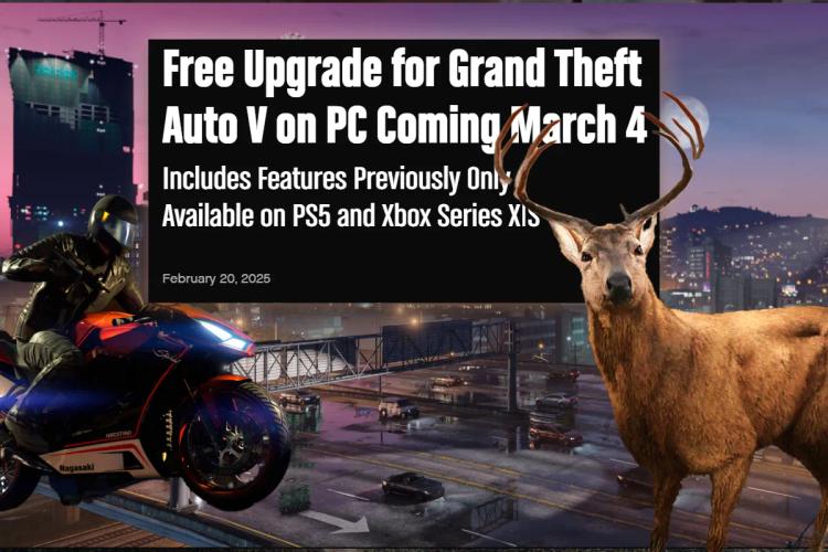 GTA 5 PC reçoit une énorme mise à jour gratuite - Rockstar nous fait-il une blague ?