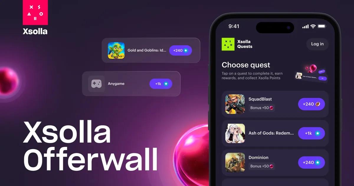 Xsolla lance la solution Offerwall pour améliorer la monétisation des jeux et l'engagement des joueurs