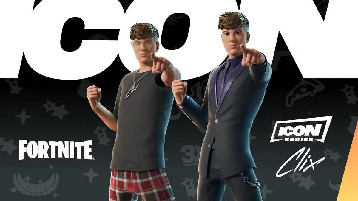 Fortnite présente le skin Clix Icon Series, la coupe Icon et des cosmétiques exclusifs