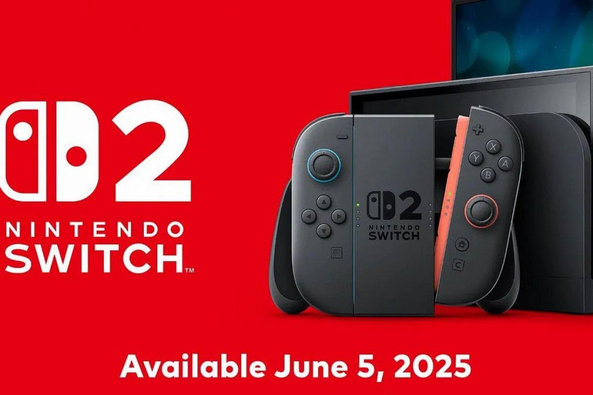 Nintendo annonce la date de sortie de la Switch 2 et ses caractéristiques