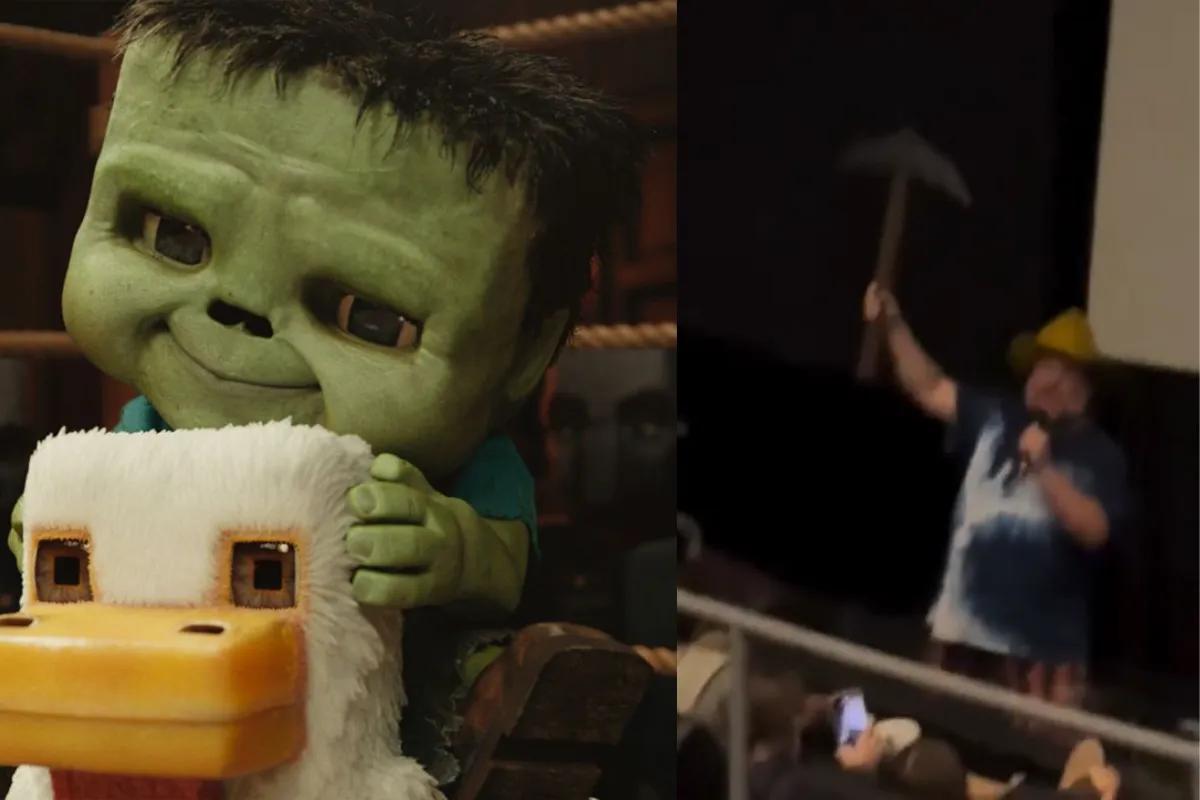 Les cinémas répriment le chaos des films Minecraft après la tendance virale du Chicken Jockey