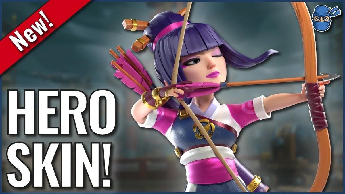 Clash of Clans prend le large en mai 2025 avec une saison sur le thème de la haute mer et un skin Kyudo Queen