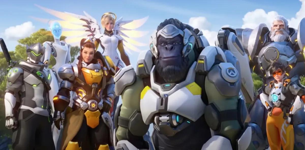 Overwatch 2 oppose 1 Winston à 100 soldats dans un affrontement en direct !