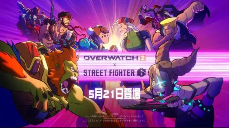 La collaboration Overwatch 2 x Street Fighter 6 officiellement annoncée à Evo Japan 2025