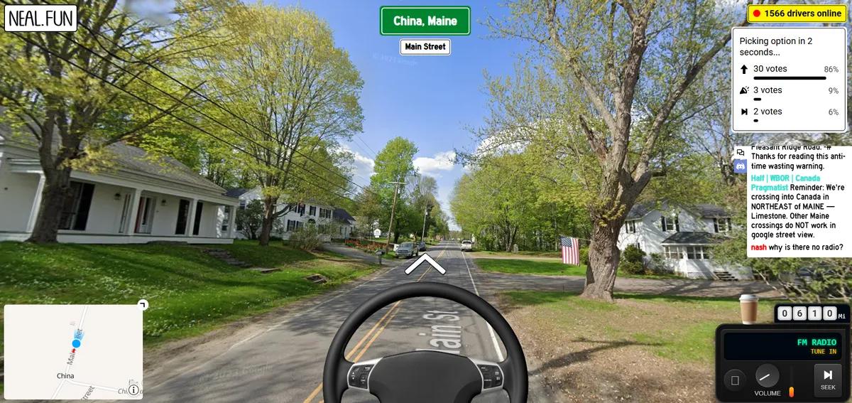 Un roadtrip sur Internet transforme Google Maps en jeu