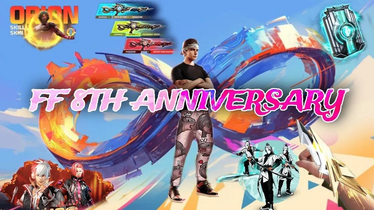 Free Fire célèbre son 8ème anniversaire avec la nouvelle carte Solara, des fonctionnalités qui changent la donne et le Solarush !