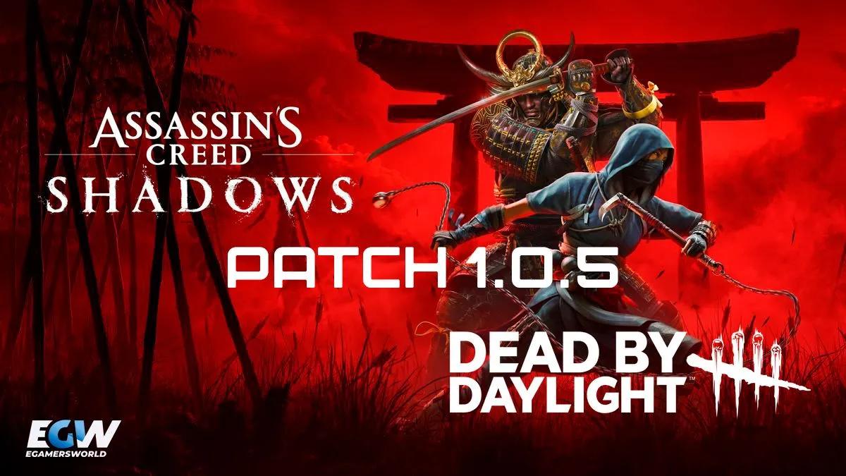 Assassin's Creed Shadows Patch 1.0.5 : Nouvelle quête, croisement avec Dead by Daylight et améliorations du Parkour