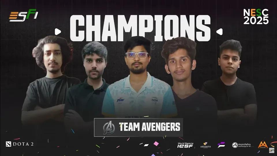 L'Inde sélectionne les équipes nationales d'esports pour le Championnat du monde d'esports 2025