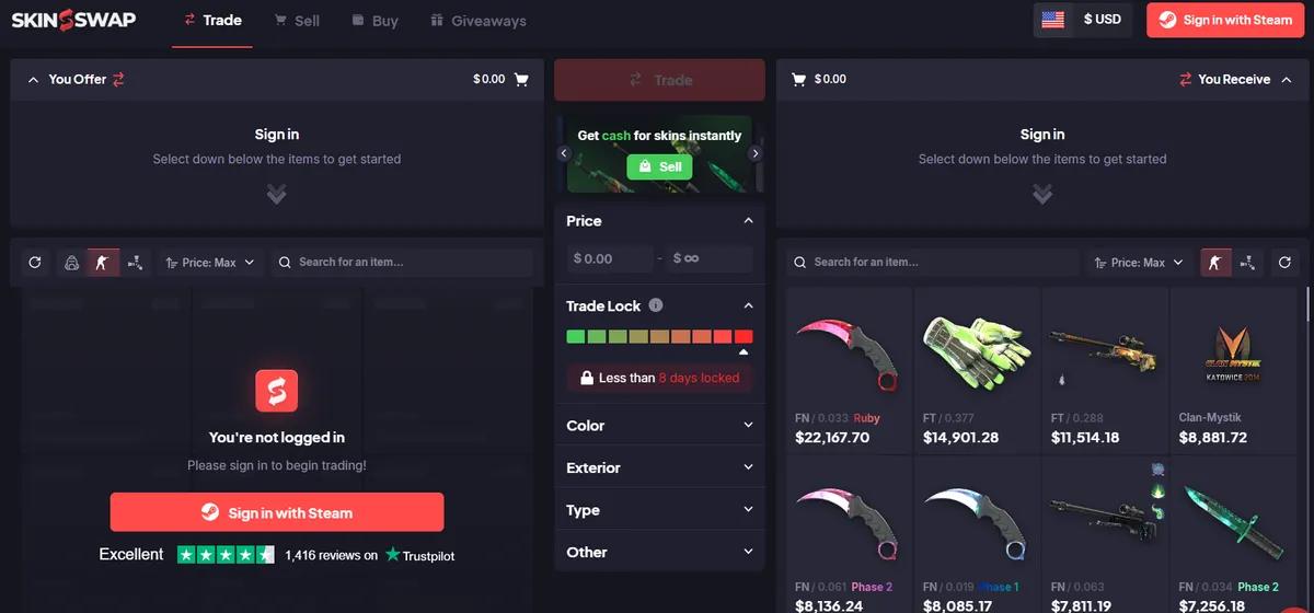 Comment échanger des skins CS2 ? Guide complet avec étapes