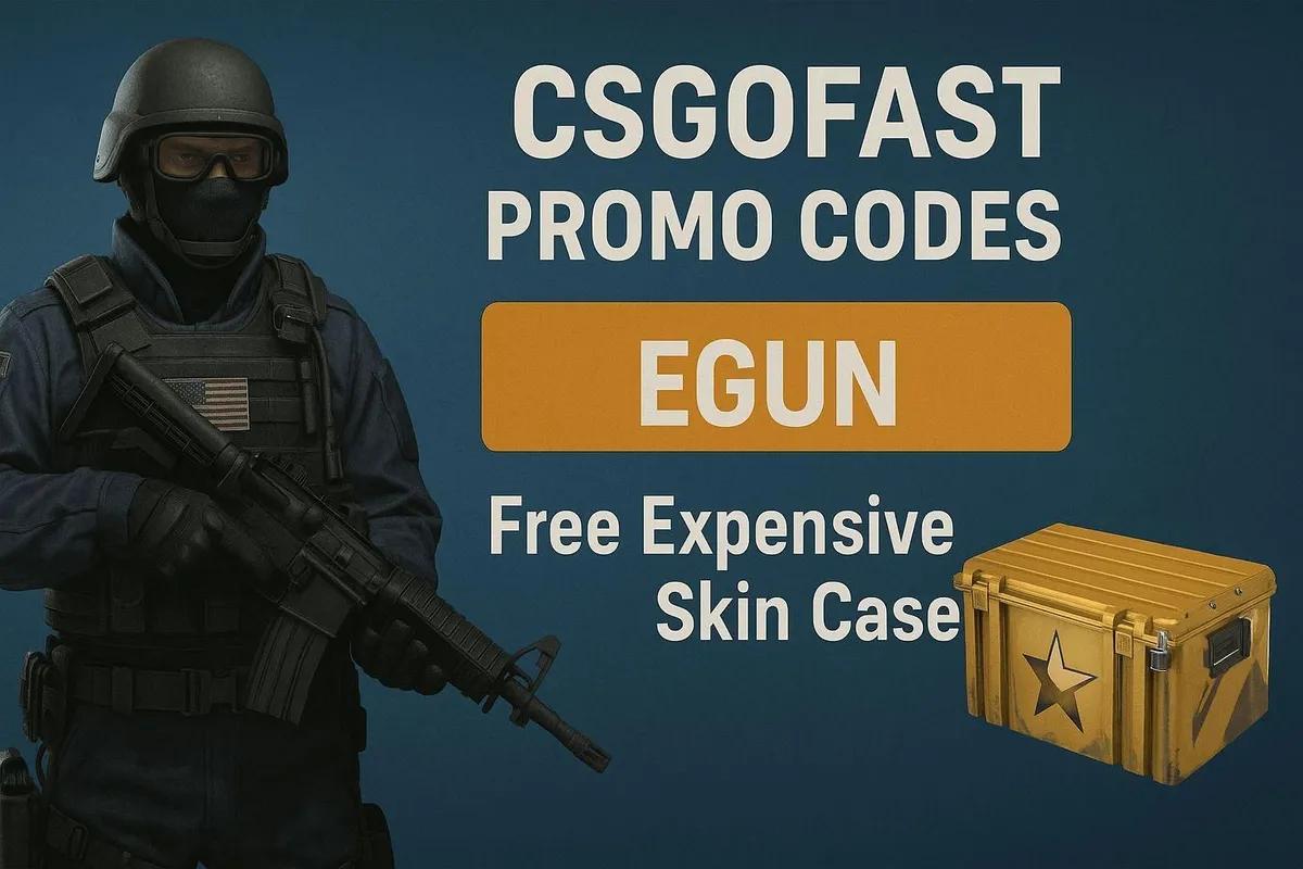 Codes promo CSGOFast [FREE SKIN CASE]