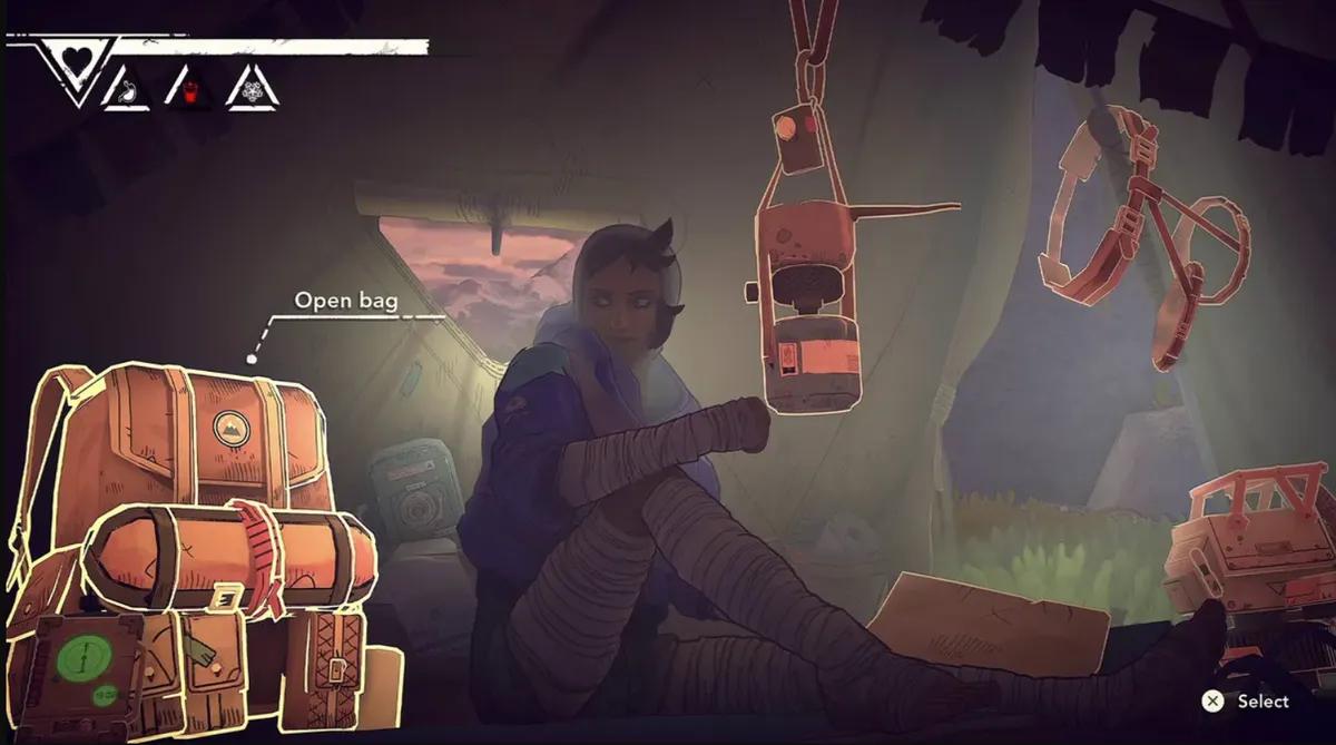 La démonstration d'escalade de Cairn ressemble à un véritable test de survie, et ça marche !