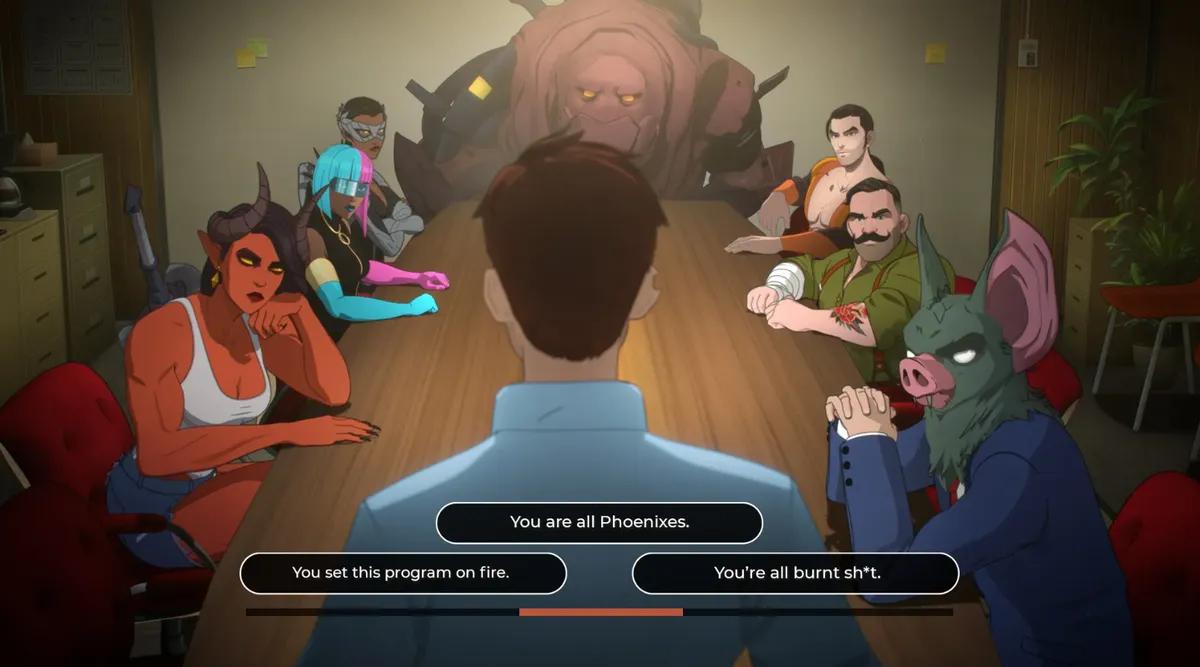 Dépêche : Une comédie de super-héros qui est devenue un jeu avec du cœur