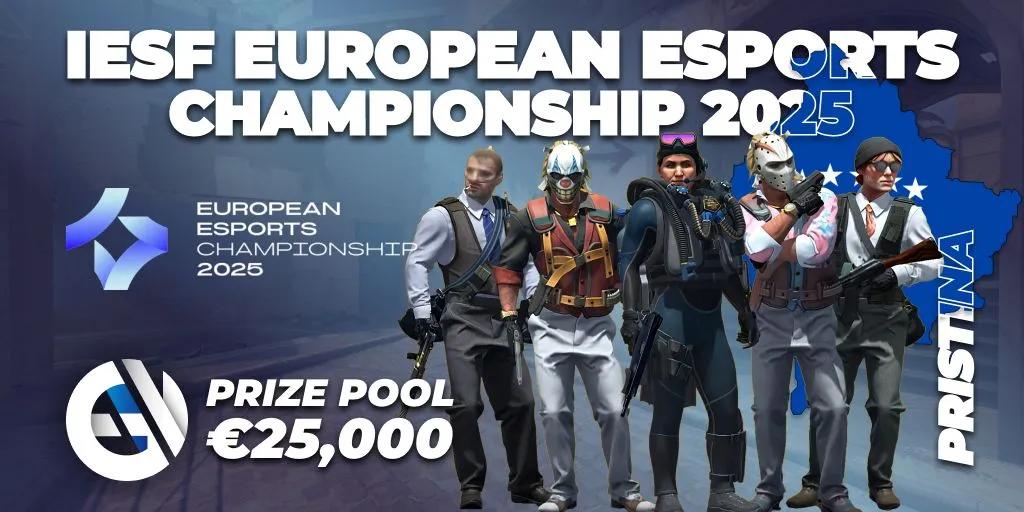 L'équipe d'Ukraine se qualifie pour la grande finale du Championnat européen d'esport 2025