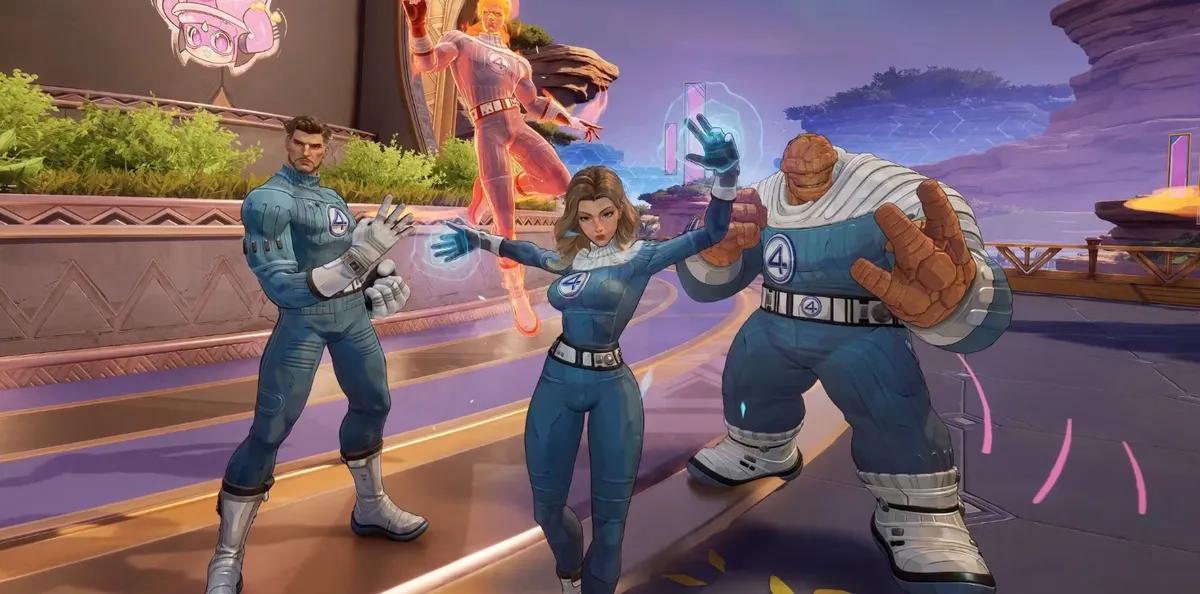 Marvel Rivals dévoile les skins MCU des Quatre Fantastiques