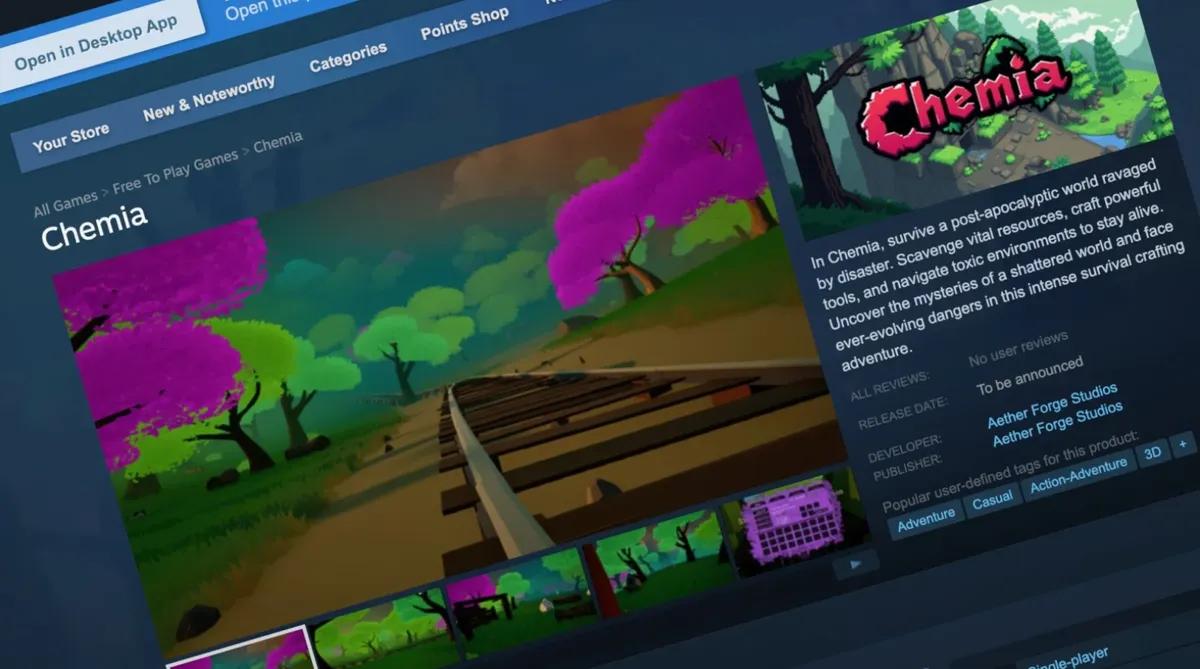 Chemia sur Steam dissimule les logiciels malveillants dans les mises à jour de jeux