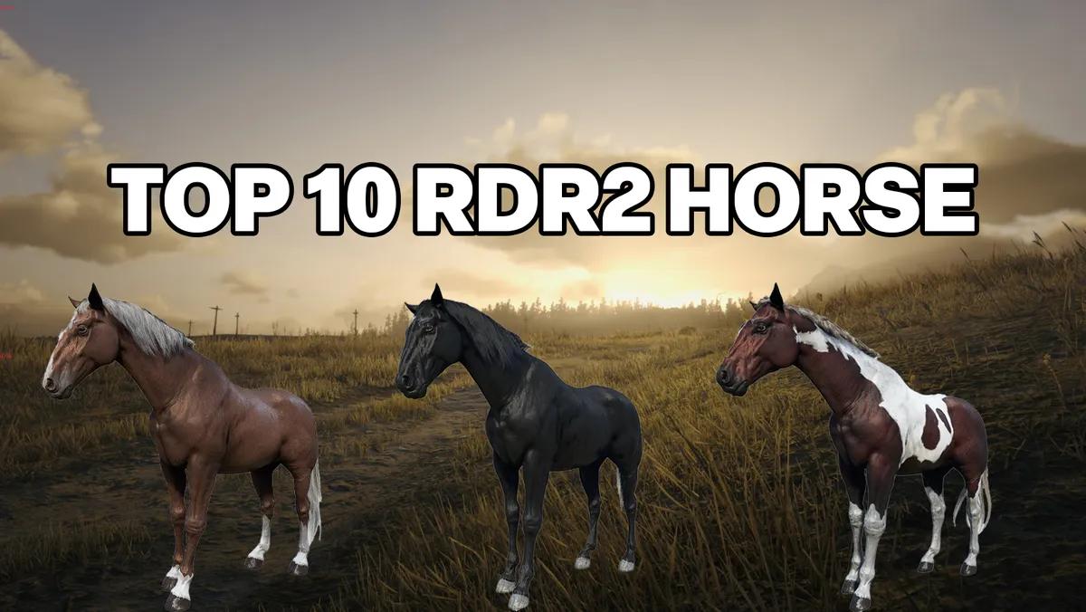 Les 10 meilleurs chevaux de Red Dead Redemption 2, classés par performances