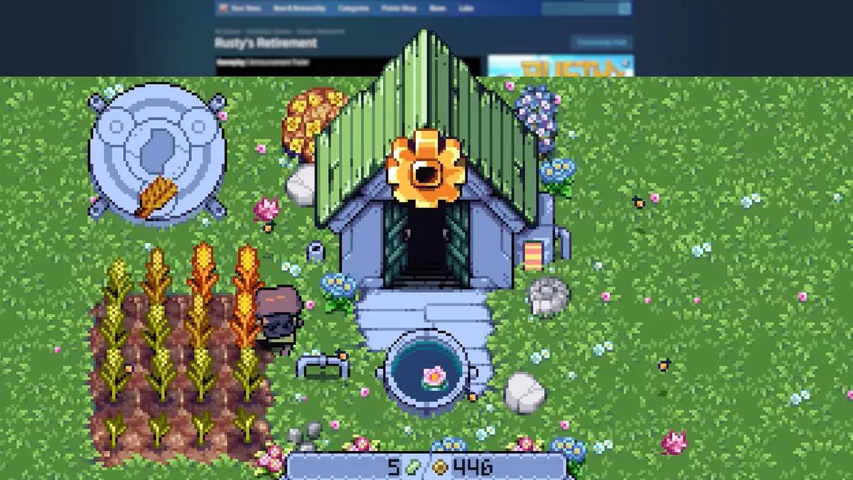 Le développeur de Rusty's Retirement est toujours sur le même PC après un demi-million de ventes