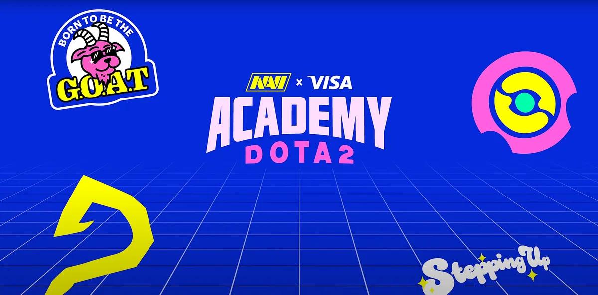 Natus Vincere lance l'Académie Dota 2 en collaboration avec Visa