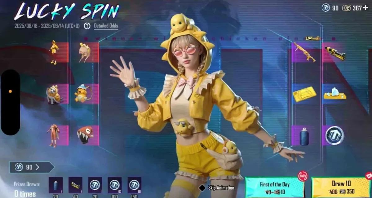 Collaboration PUBG Mobile x Nailoong : Une version mignonne de Battle Royale