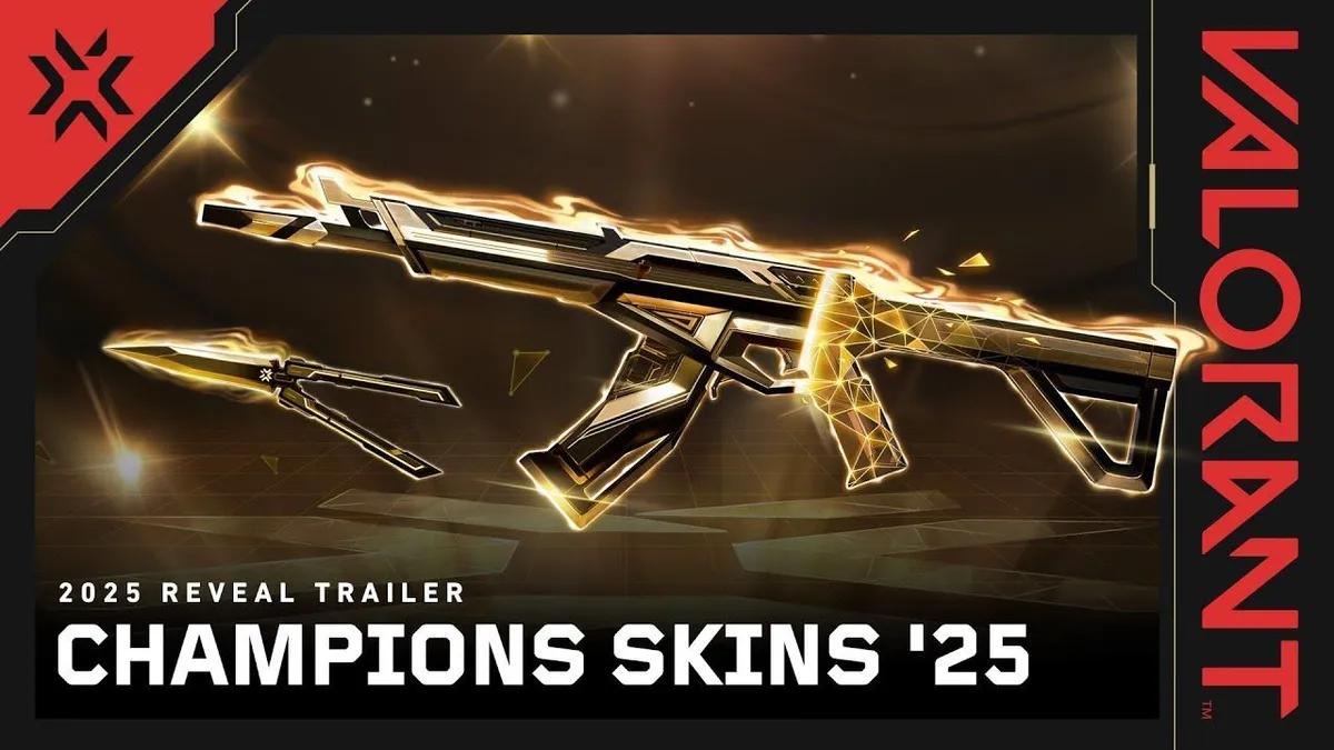 Riot Games dévoile la collection de skin de Champions 2025 avant le lancement de VALORANT Champions 2025