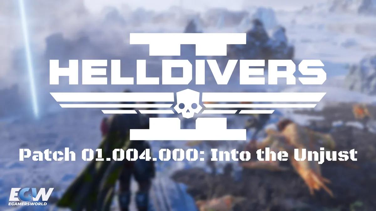 Helldivers 2 : Into the Unjust apporte des mondes-ruches, de nouveaux ennemis et des corrections majeures