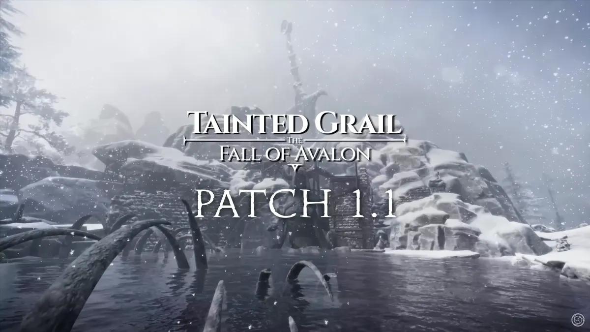 Tainted Grail : The Fall of Avalon La mise à jour 1.1 ajoute un New Game Plus et du contenu majeur