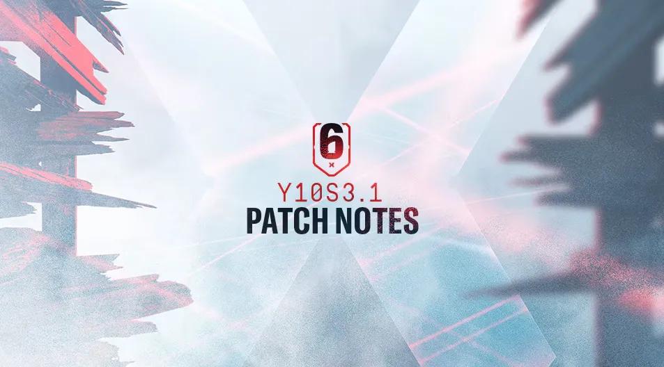 Ubisoft lance le patch Y10S3.1 pour Rainbow Six Siege