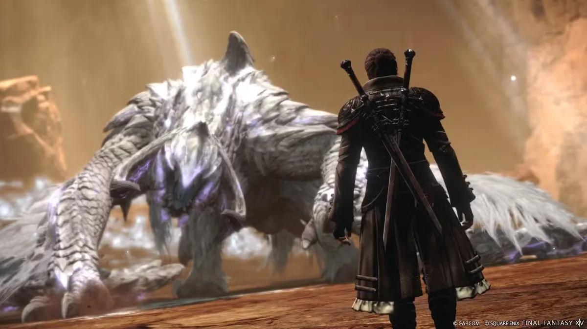 Final Fantasy 14 dévoile les récompenses du crossover Monster Hunter Wilds