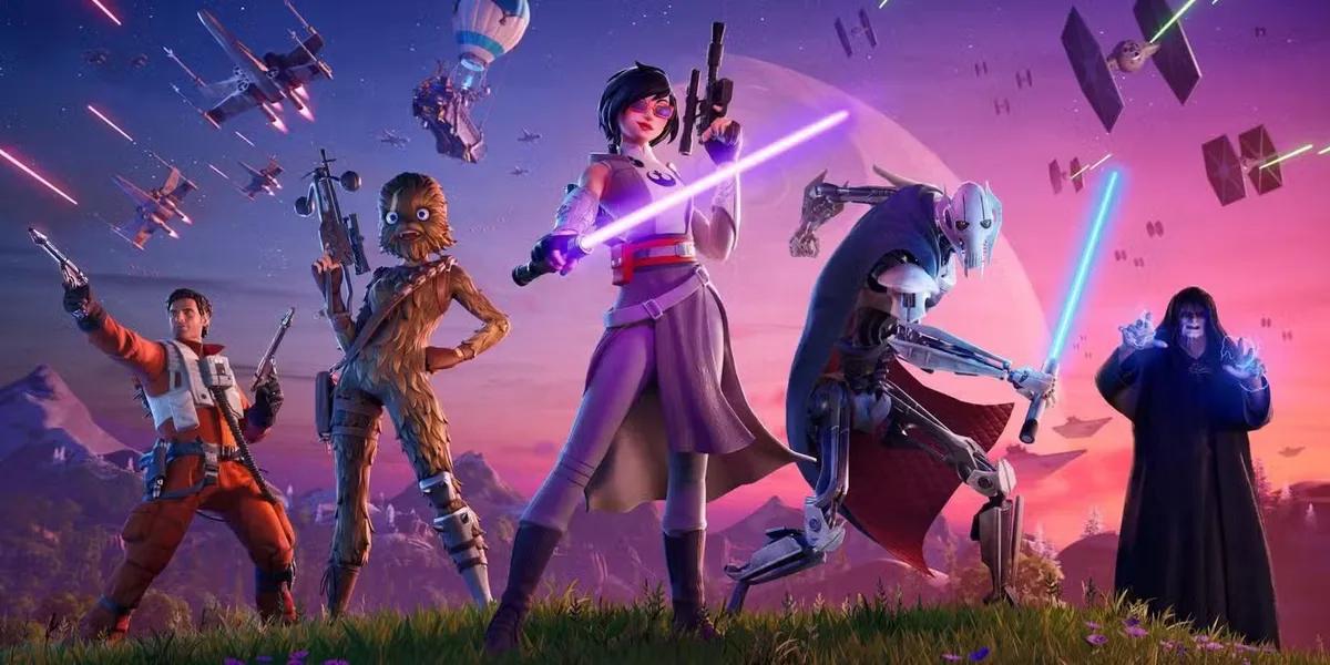 Une fuite dans Fortnite suggère un nouvel événement Star Wars majeur avant la fin de la saison 4 du chapitre 6