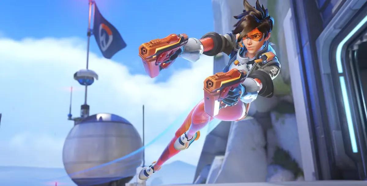 Tracer revient dans le stade d'Overwatch 2