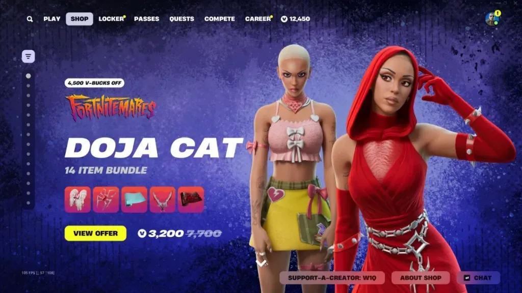 Où trouver Doja Cat - la mère des épines - dans Fortnite Chapitre 6 Saison 4