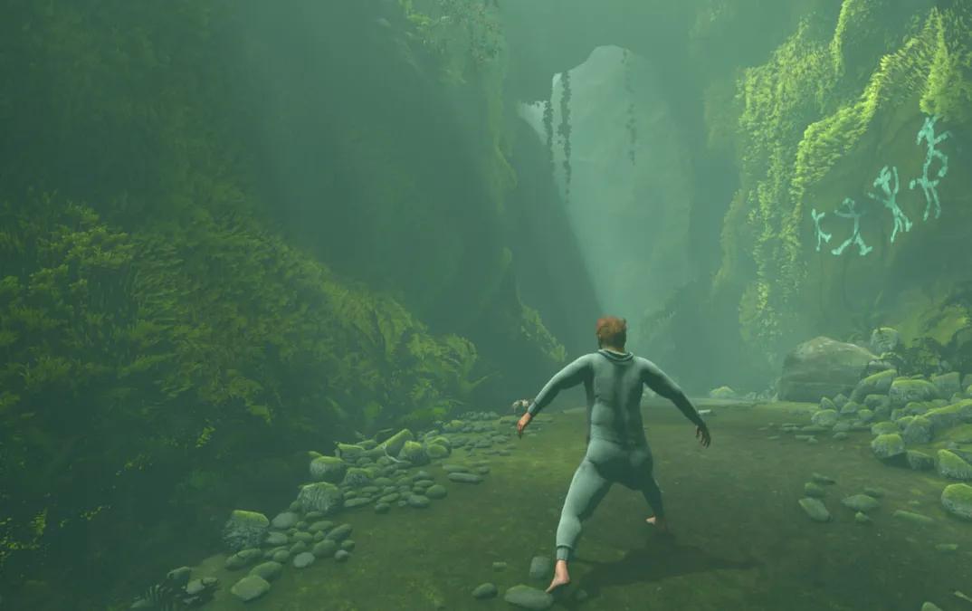 La scène de l'escalier géant de Baby Steps offre l'un des choix émotionnels les plus inattendus du jeu.