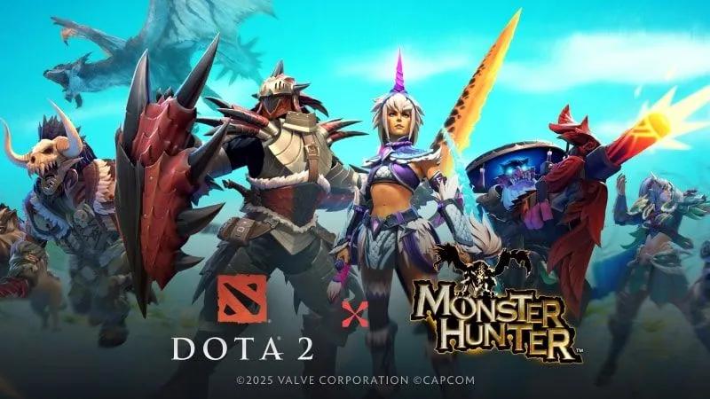 Mise à jour de Dota 2 : Collaboration avec Monster Hunter publiée