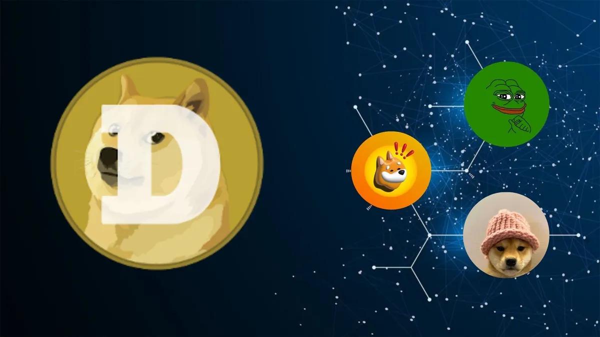 Les mèmes dominent en 2025 : BONK, WIF, PEPE et DOGE dominent le marché grâce aux médias sociaux et à la spéculation