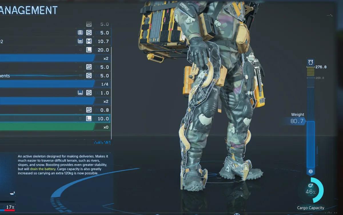 Kojima Productions et Dynsys concrétisent l'exosquelette de Death Stranding 2