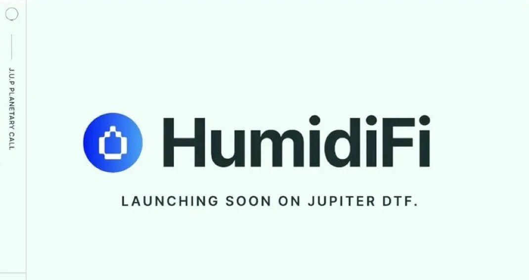 Jupiter annonce la date de lancement de sa première vente de tokens : $WET de HumidiFi démarre le 3 décembre