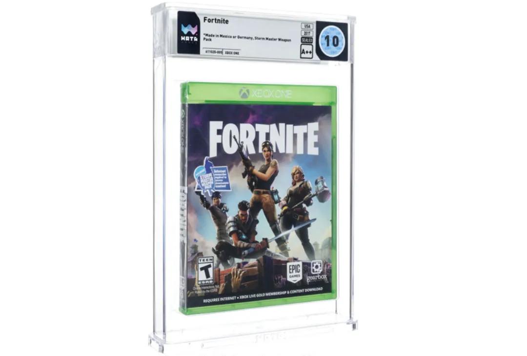 Une copie scellée de Fortnite atteint 42 500 $ lors d'une vente aux enchères de luxe