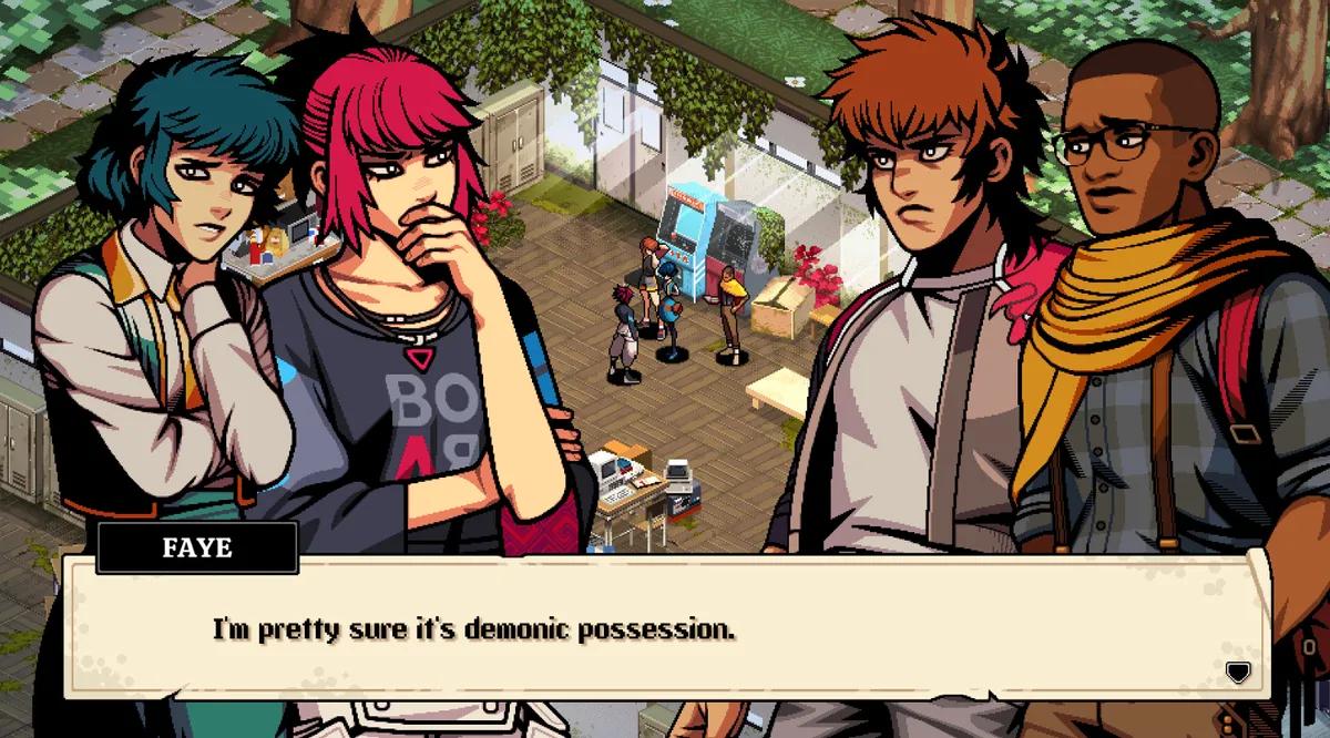 Critique de Demonschool : un RPG stylé qui peine à assumer ses propres ambitions