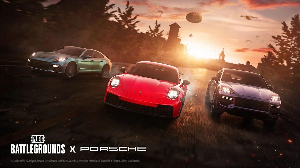 PUBG Mobile et Porsche font leur grand retour dans la version 4.1 : l’événement Motor Cruise amène des supercars emblématiques sur le champ de bataille.