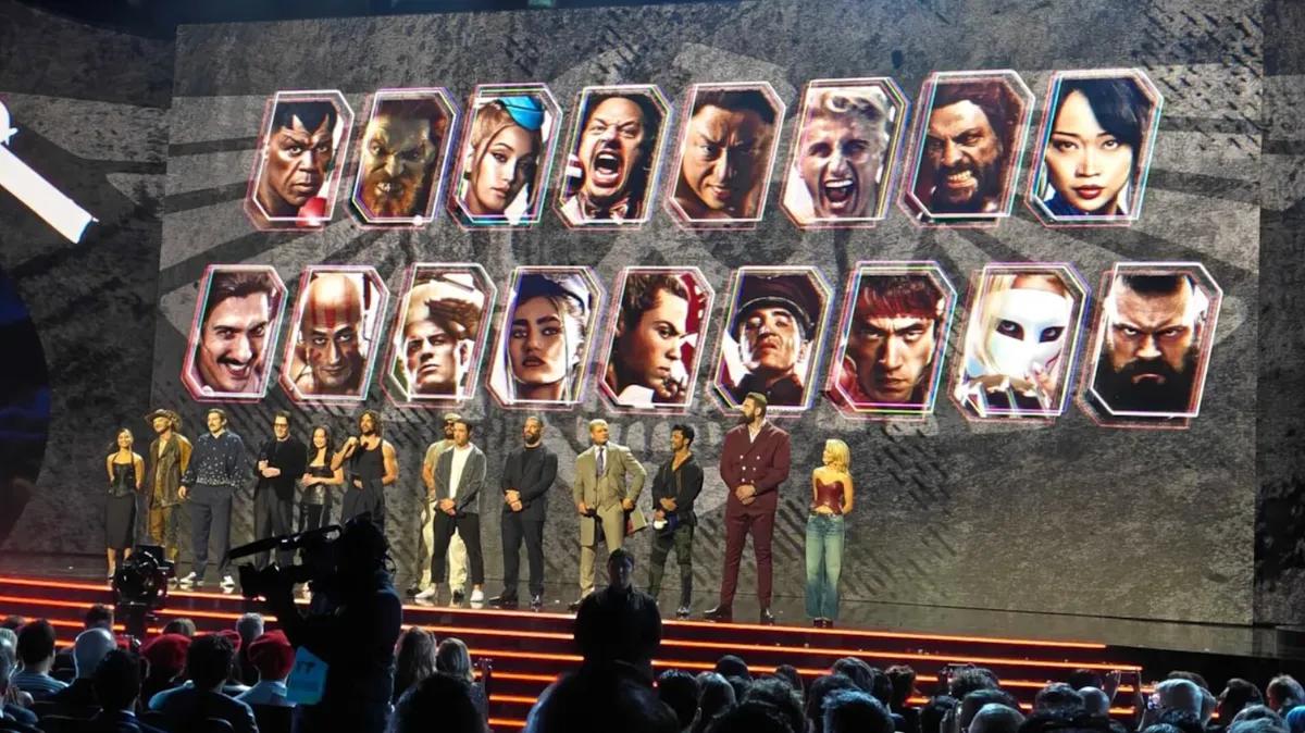 Les acteurs de Street Fighter transforment la remise des prix en audition en direct