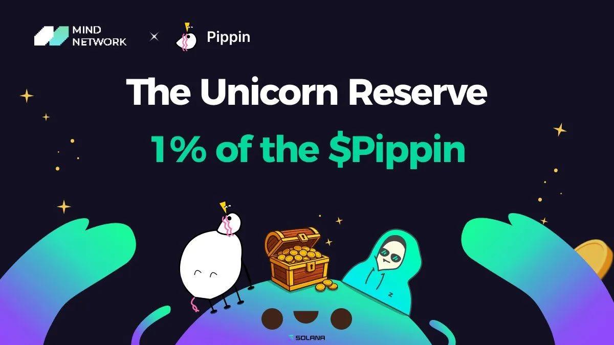 Mind Network lance la "Réserve de la Licorne" : 1% de jetons Pippin pour encourager les stakers FHE