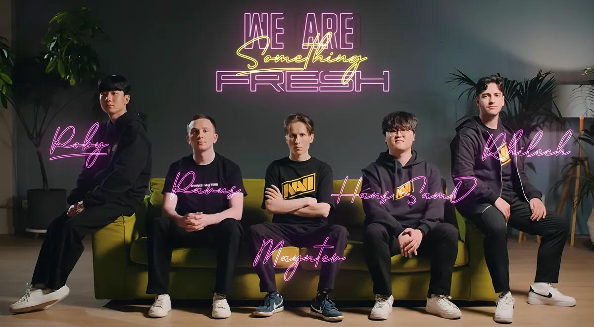 NAVI présente son équipe League of Legends mise à jour