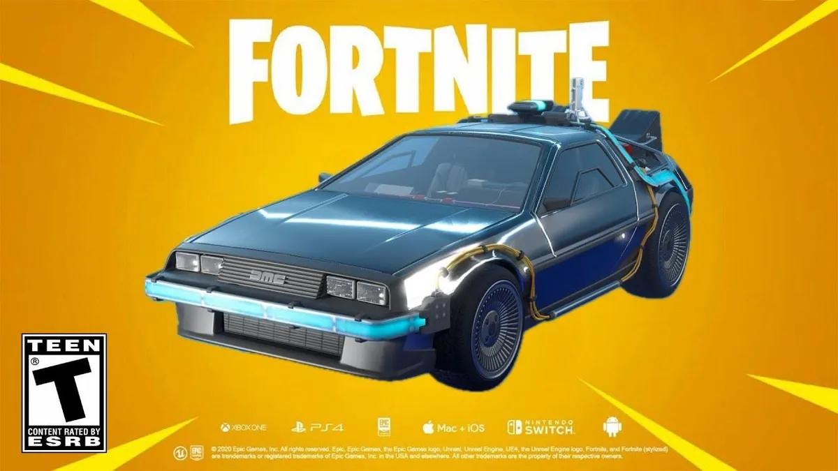 Fortnite accueille la DeLorean de Retour vers le futur - Voici comment l'obtenir