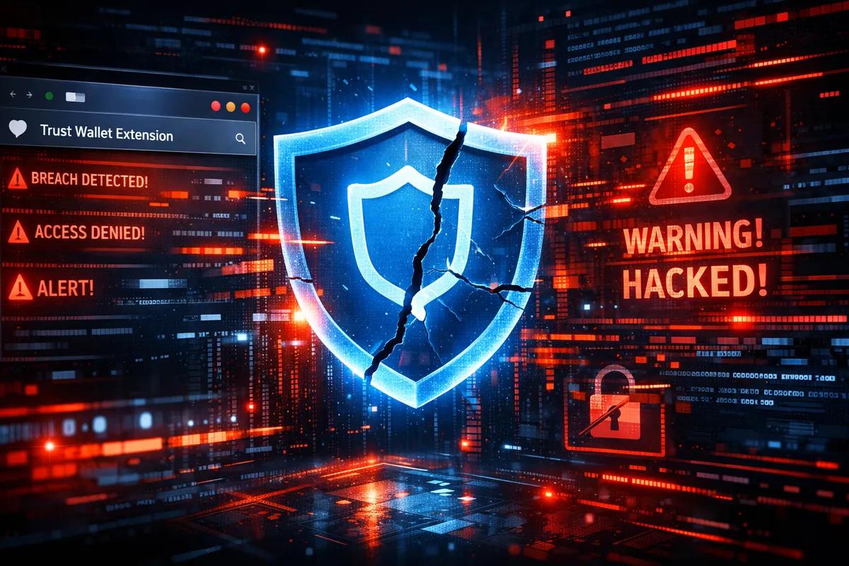 Piratage possible de l'extension de navigateur Trust Wallet : des millions volés aux utilisateurs