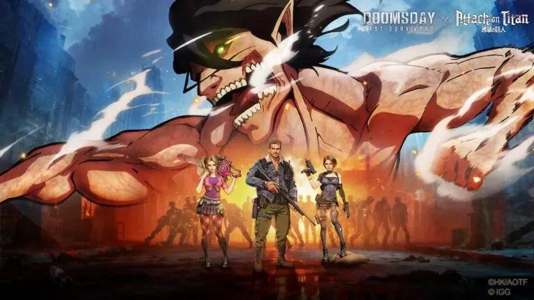 Doomsday : Last Survivors lance le crossover Attack on Titan pour démarrer 2026