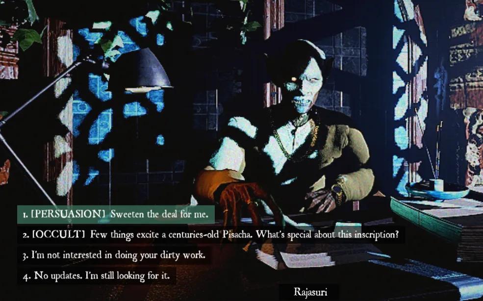 Rakshasa met le folklore indien au service d'un jeu de rôle à la première personne très prenant